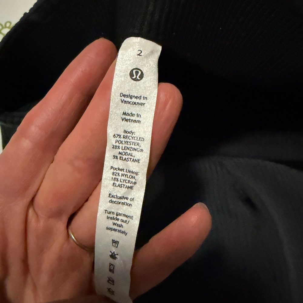 Lululemon Ribbed Softstreme Cropped Pant - Picture 6 of 8